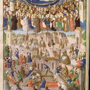 French_School_-_Ms_Fr_18_Fol3v_The_City_of_God_from_a_translation_of_the_works_of_St_Augustin...webp